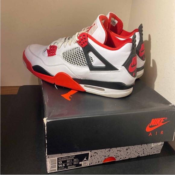 Jordan Other - Jordan Retro 4 Fire Red